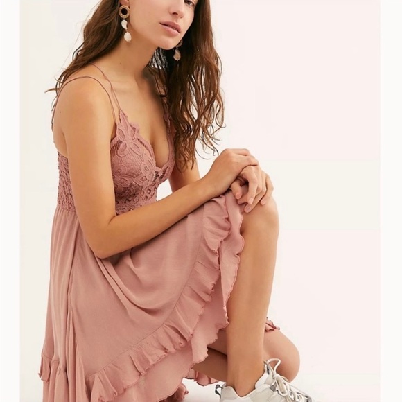 FREE people adella slip dress - Picture 3 of 7
